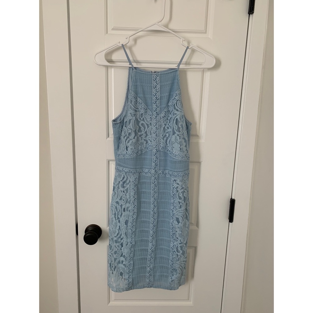Gianni Bini baby blue dress size 4